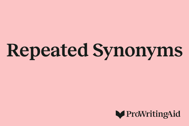 Repeated Synonyms